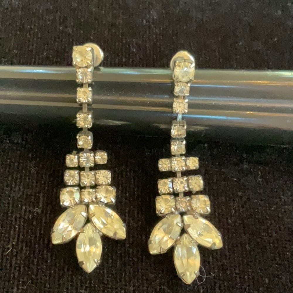 Vintage Crystal Earrings